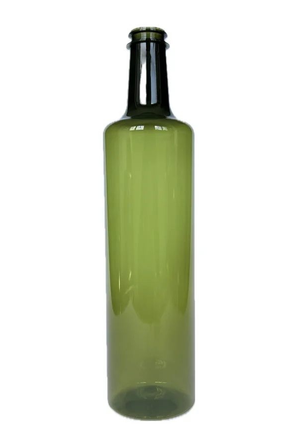 DORKA 750 ml PET bottle, olive green, without cap · actual photo